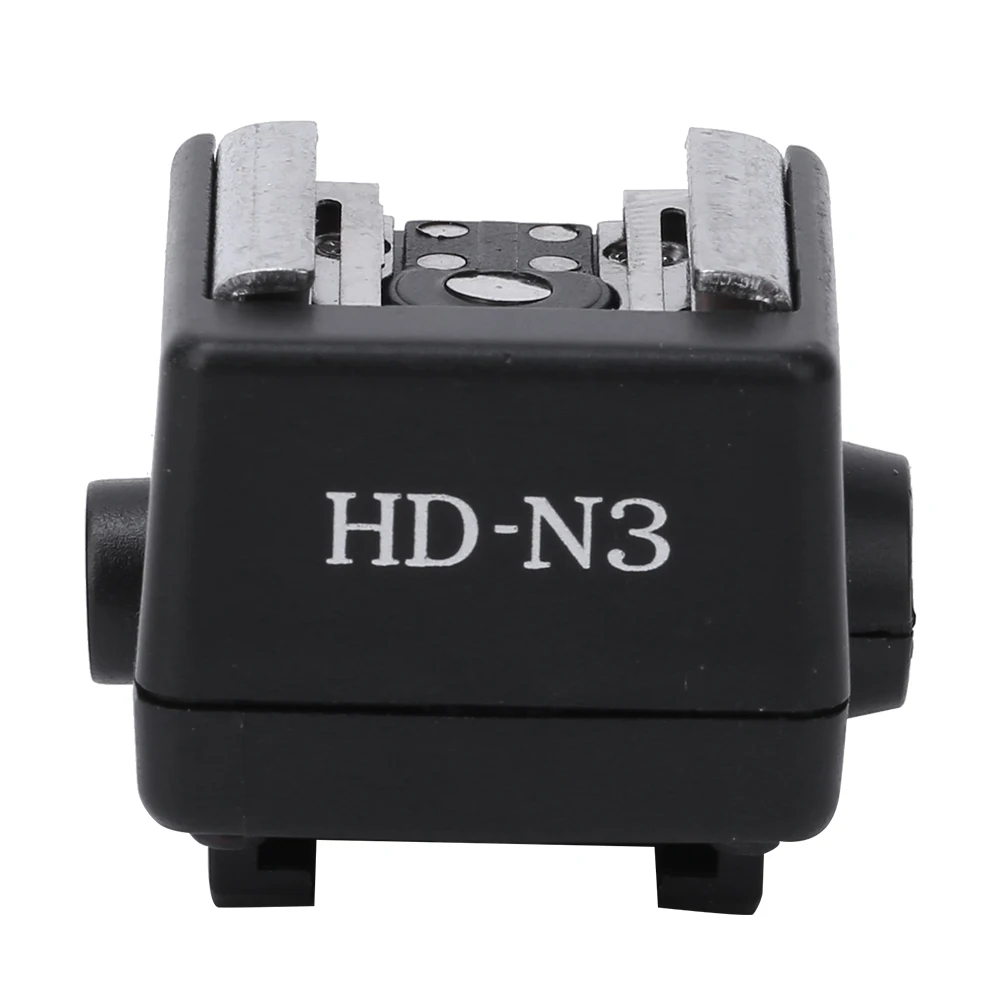 HD‑N3 PC Flash Light Hot Shoe Mounting Adapter Accessory for Video Camera Hot Shoe Mount Adapter Mounting camera flash adapter