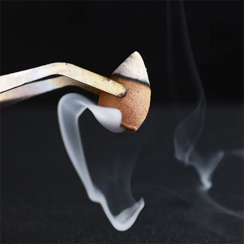 Incense Holder 100Pcs Household Natural Reflux Tower Incense Tea Smoke Backflow Incense