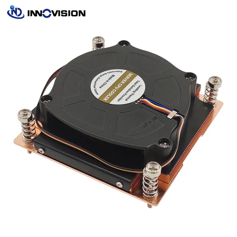 New 1U 1700 Active Heatsink CPU Cooler For Intel LGA1700