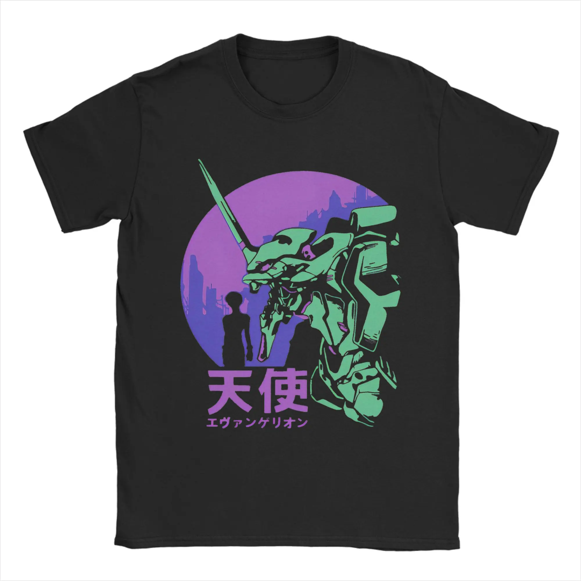 Vintage Retro Anime Graphic T-Shirt - Unisex Funny Cotton Tee