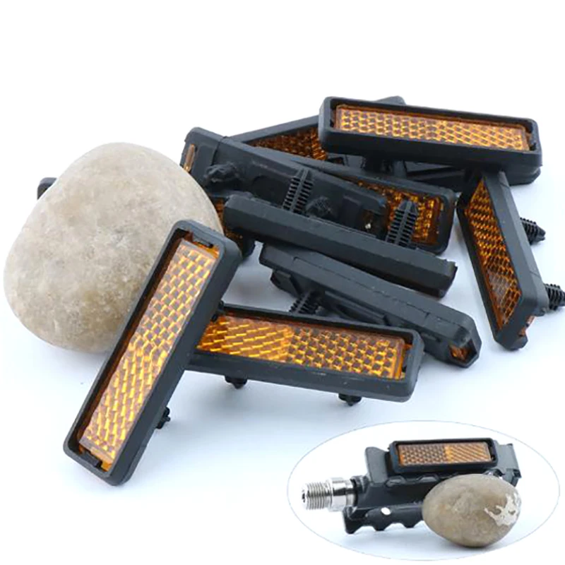 

4pc Bicycle Pedal Reflector Safety Night Cycling Reflective Durable
