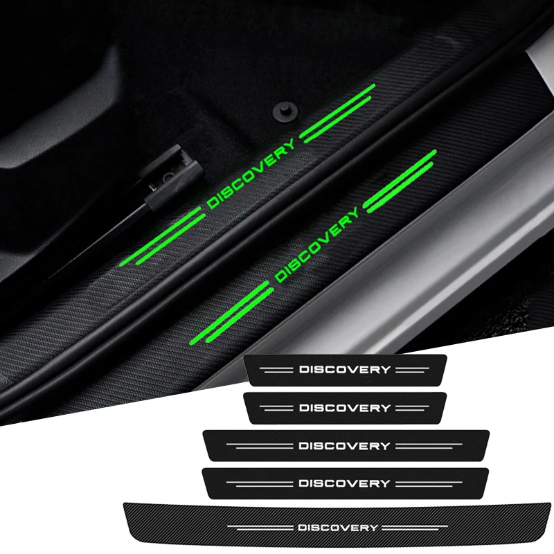 Protecteurs De Seuil De Porte En Fibre Carbone Pour Mitsubishi Eclipse Cross 2018-2023 - Kit Complet Avant/arrière + Pare-chocs