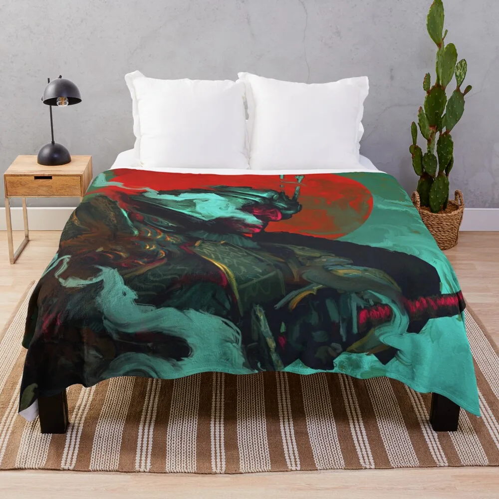 

Samurai Throw Blanket Polar Flannels Blankets