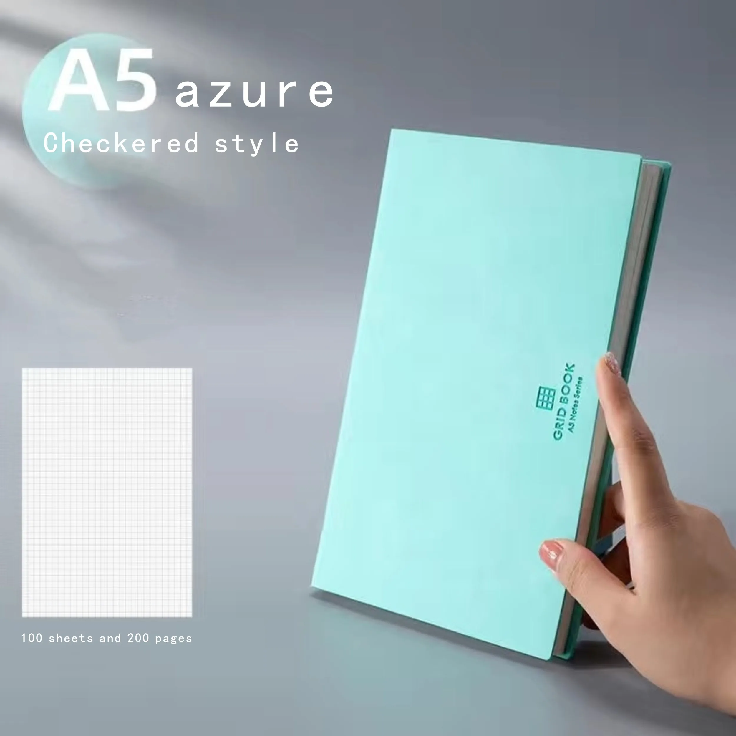 Premium Faux Leather Checkered Notebook - Ideal for Drawing, Travel, Office, and School Supplies