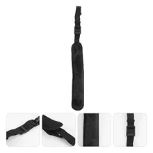 

Adjustable Sax Saxophone Nylon Neck Strap Harness Belt with Spring Hook (Black)