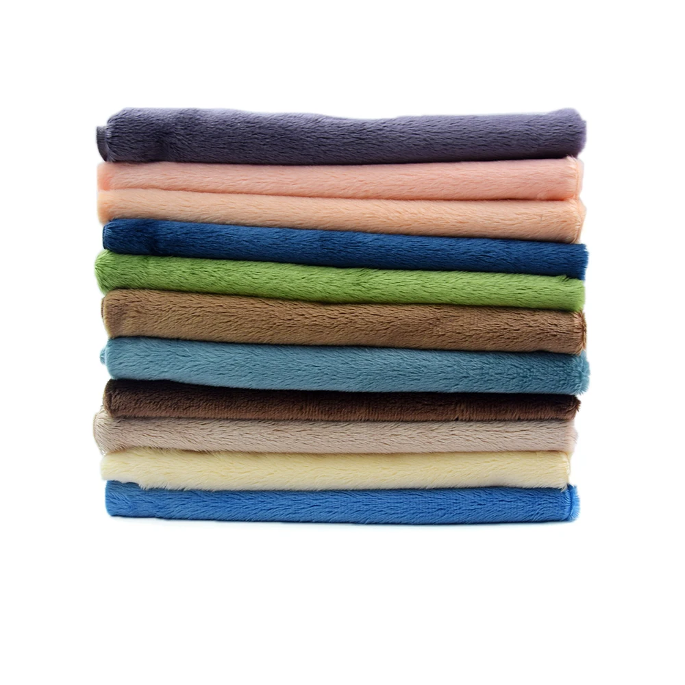 

Factory SaleNew 150x100cm 100% PolyesterFaux Fur Fabric 5mm Bright Coloursminky FabricHandmade Dolls/winter Clothesplush Fabric