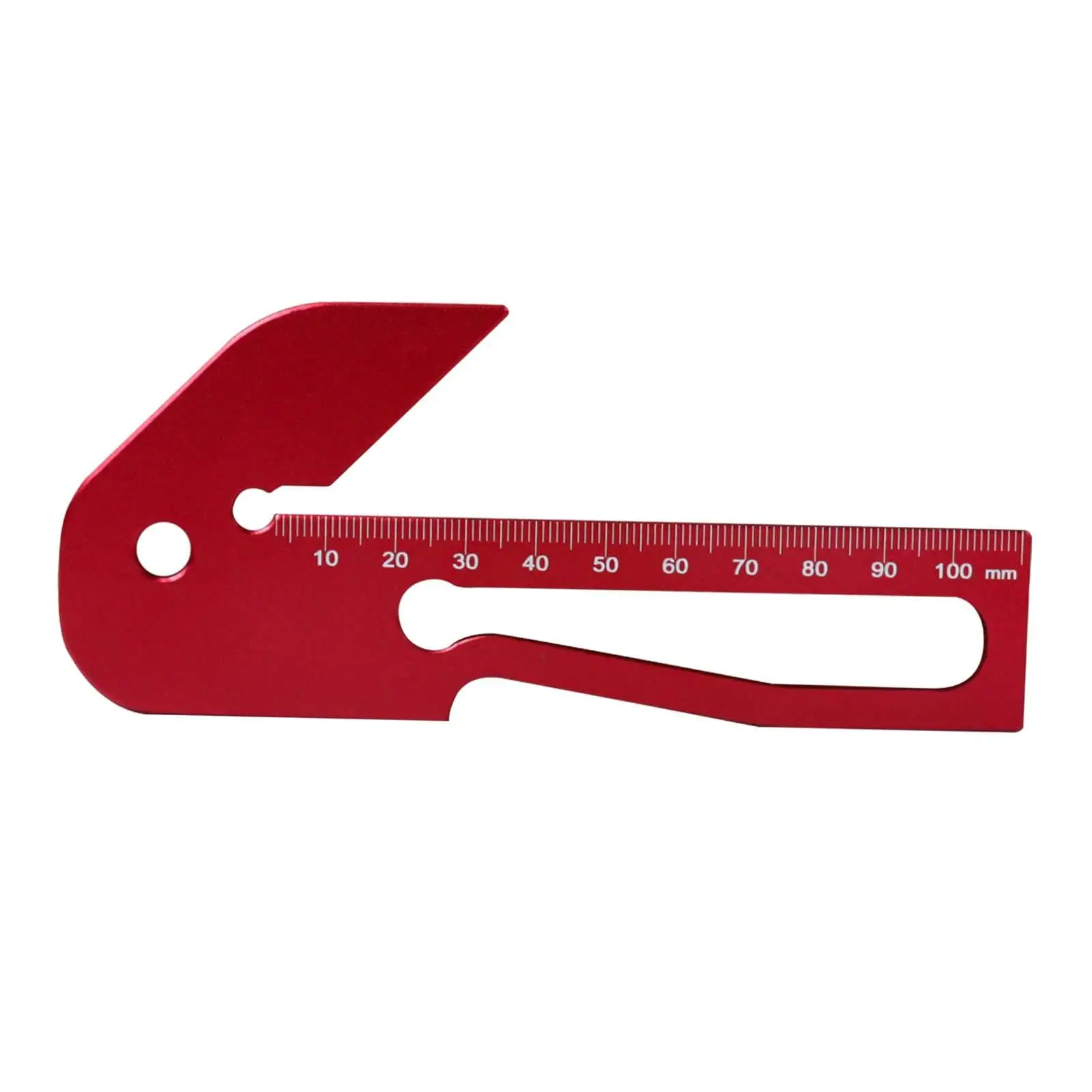 45 Degree Center Measuring Tool Woodworking Scriber Ruler Line Scriber for Engineer Layout Building Drawing Measuring Carpenter