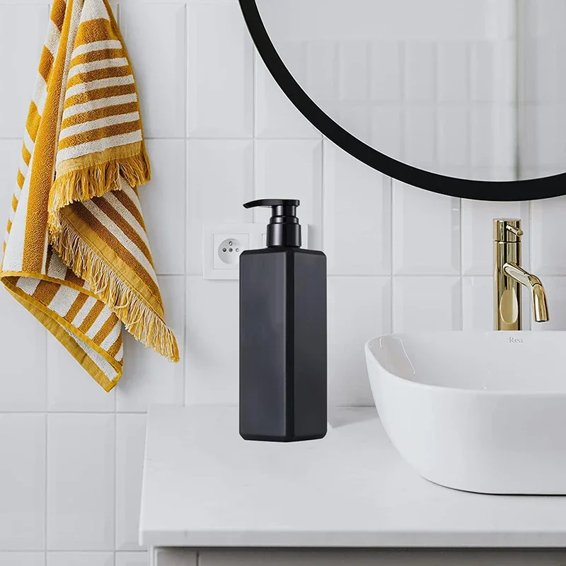 

1/2/4pcs Liquid Soap Bottle Shampoo Bottle Lotion Pump Bottle Shower Gel Holder Empty Shampoo Sub-bottling Essential Oil Bottles