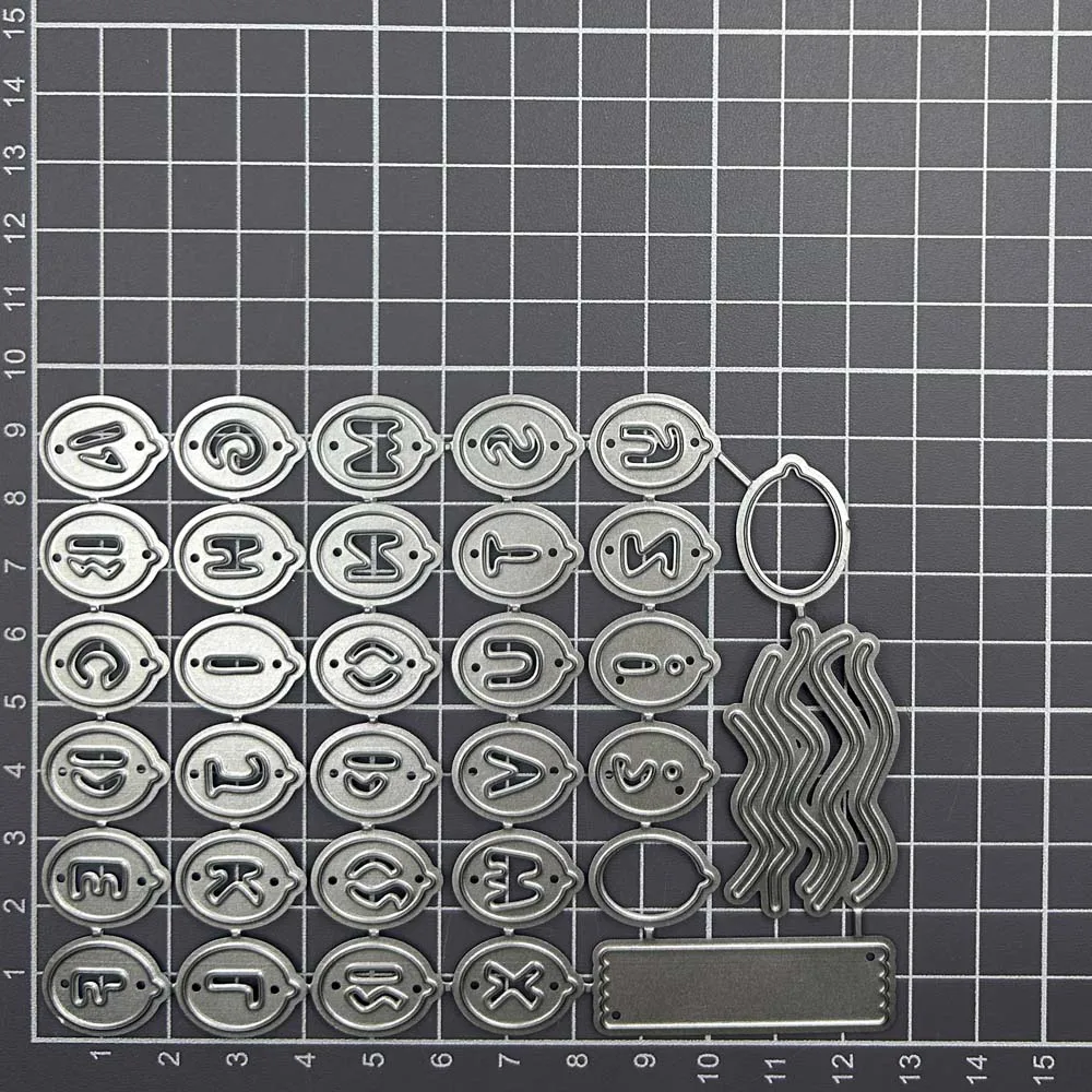 Digital Painting Brush Tools Metal Cutting Dies for DIY Crafts and Scrapbooking