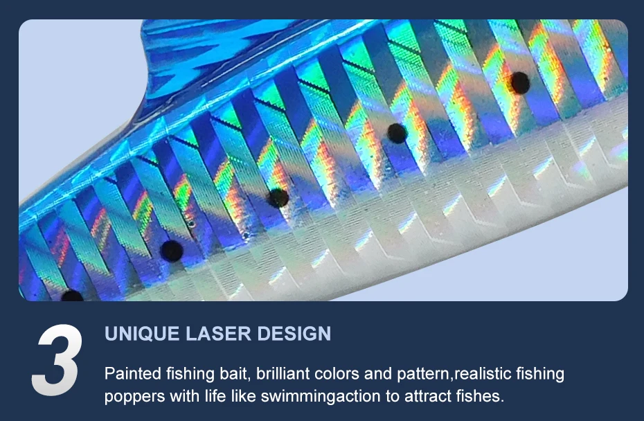 ESFISHING NEUER VIB-Köder 85mm 19g Saiber Sinkender Vibrations-Angelköder aus Hartplastik Künstlicher Rip-Water-Köder für alle Fische – Detail 8