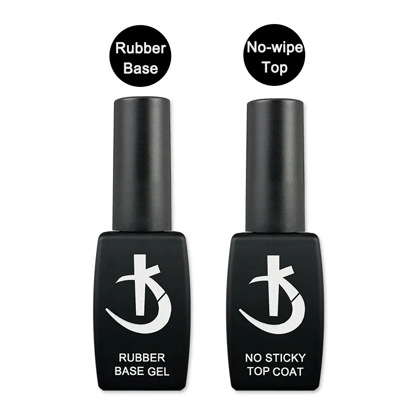 KODI JYJ Rubber Base for Gel Polish 12ml Semi Permanent Top Coat y Base Coat Gel Nail Polish Manicure Gellac UV Varnishes Primer 5