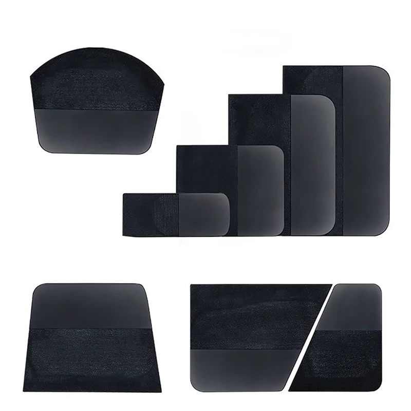 PPF Squeegee 1PC Soft TPU Rubber Scraper Window Tint Water Remover Wiper Paint Protective Film Install Cleaning Tool