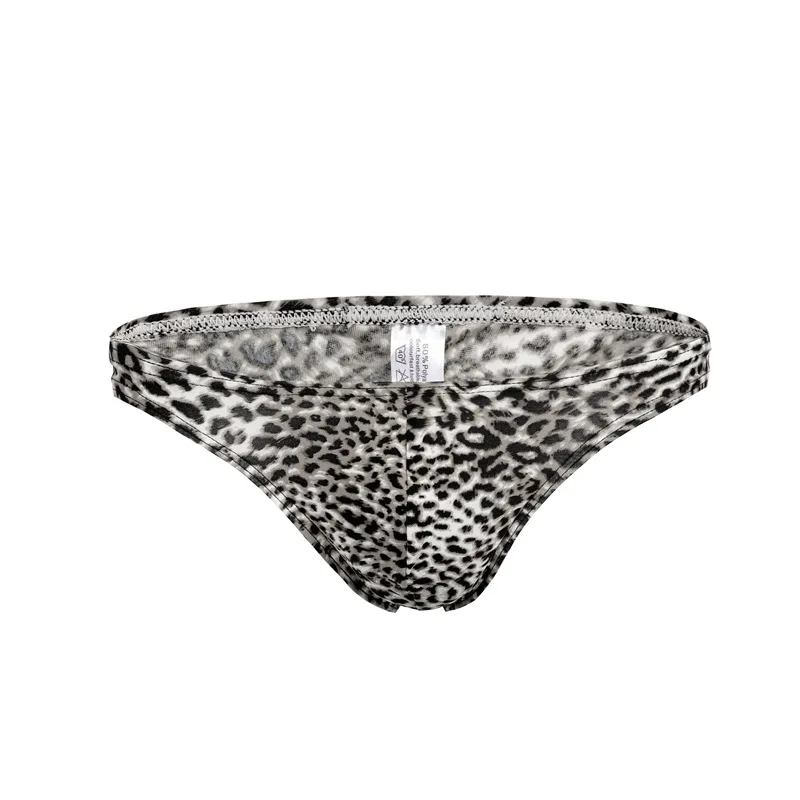 Pants Leopard Print Revealing Buttocks Sexy Breathable Men's Panties ...