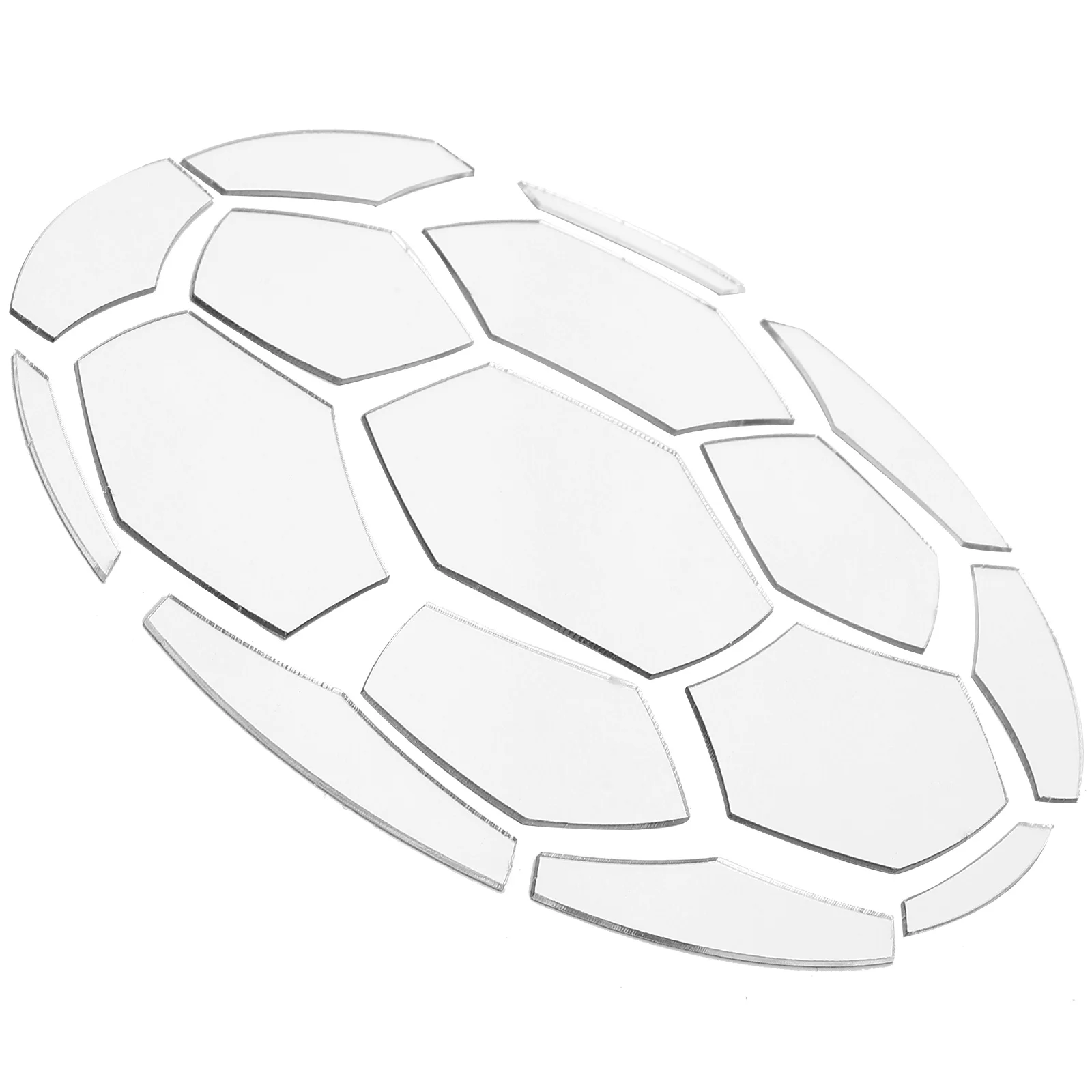 

Soccer Mirror Wall Sticker Acrylic Wall Decal Self Adhesive Wall Decor Sticker for Bedroom