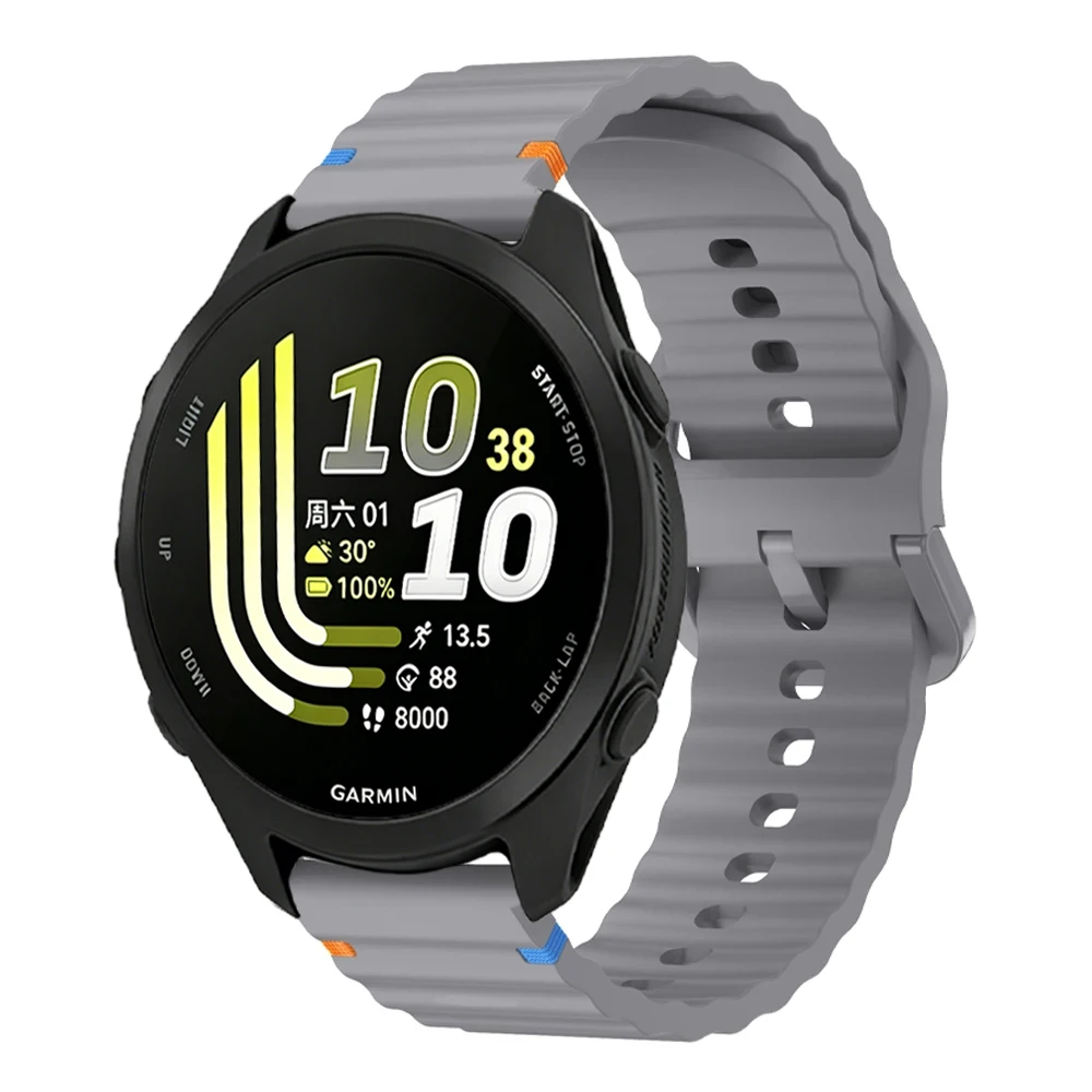 Soft Silicone Strap in 18mm, 20mm, and 22mm Sizes - Versatile and Comfortable Wristband