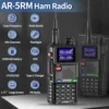 Baofeng UV 5RM Air Band Long Range Walkie Talkie Wirless Copy Frequency Tri Power Type-C NOAA 999 Channel Upgraded UV5R 3