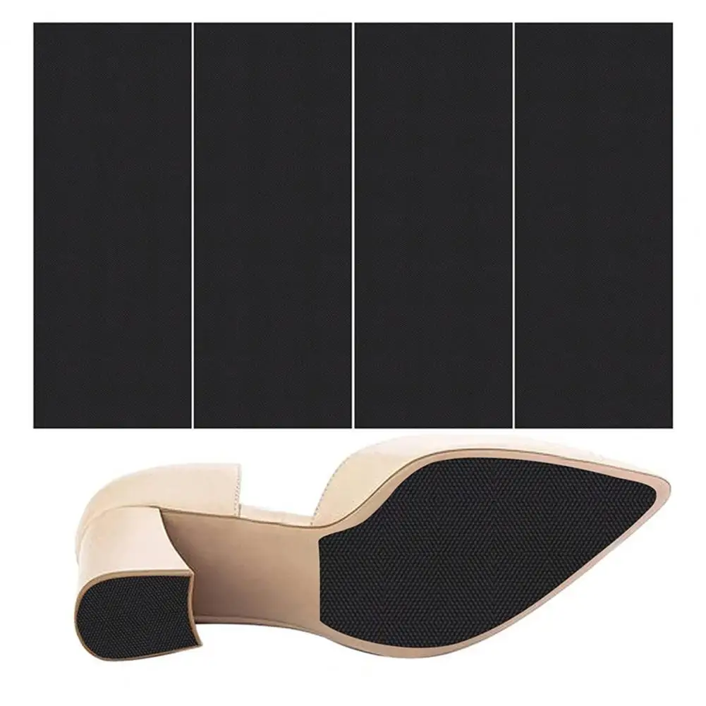 Sole Sticker Durable Cow Tendon Rubbe Reused Wear-resistant Lightweight Anti-slip Adhesive Rubber Shoes Sole Grips For Adult
