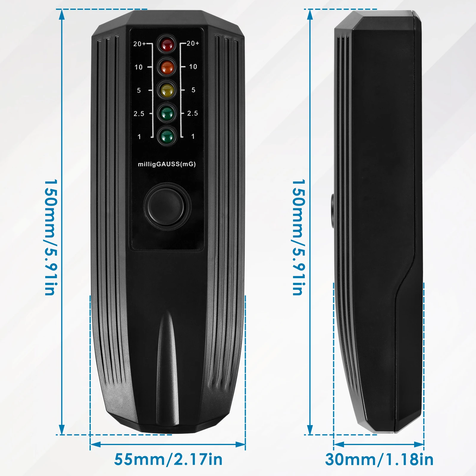 EMF Meter High Accuracy Electromagnetic Field Radiation Detector Electric EMF Detector Ghost Hunting Paranormal Equipment Tester 2