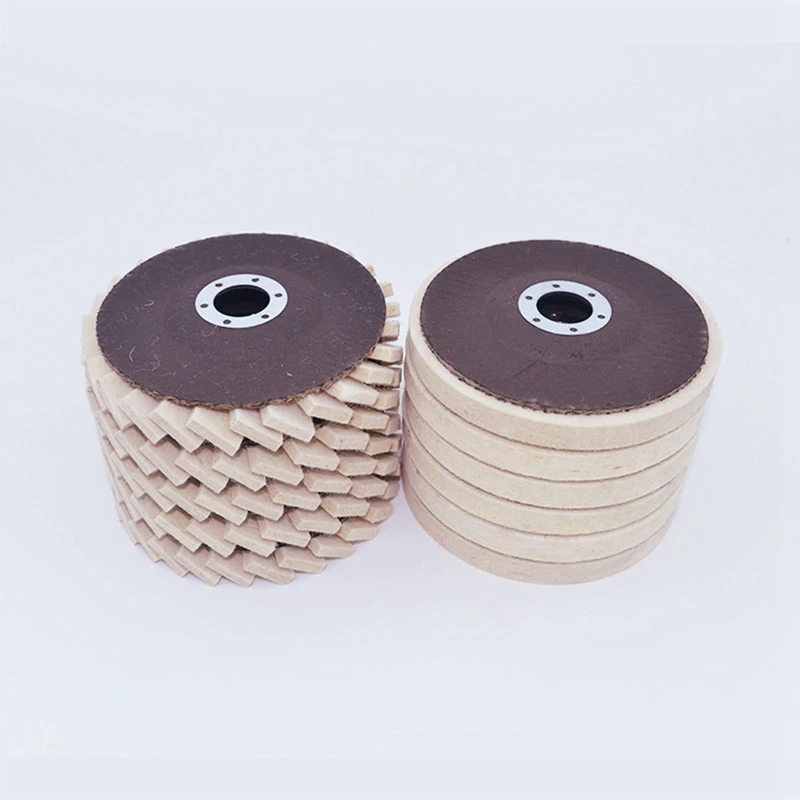 Polishing Felt Wheel Premium Fine Felt Polishing Angle Grinder Suitable For Cars, Trucks, Rvs, Motorcycles