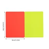 2PCS 4PCS 6PCS  Soccer Referee Red Yellow Cards Football Match RefereeReferee Tool Warning and Ejection Cards 6