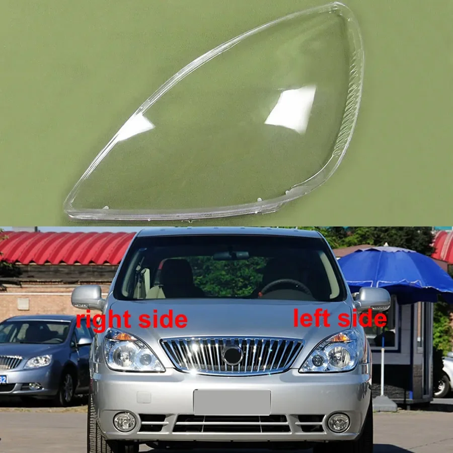 

For Buick GL8 2005-2010 Car Accessories Headlight Lens Cover Transparent Lampshade Headlamp Shell Plexiglass