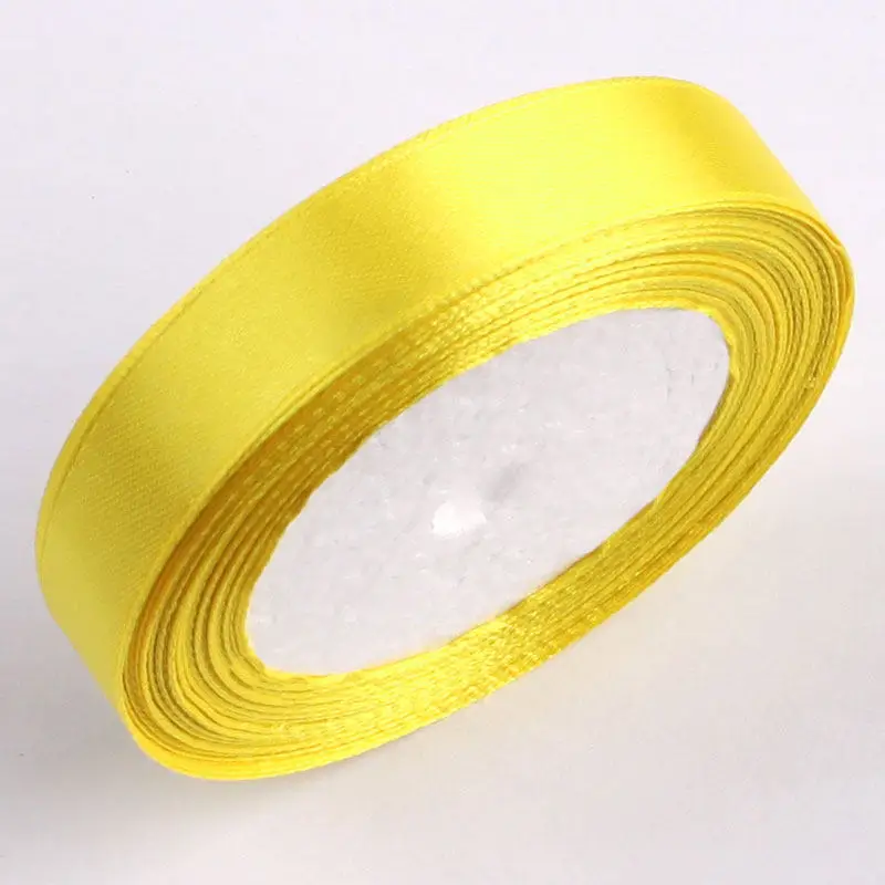 Elegant Silk Satin Ribbon for Events and DIY Crafts - 25 Yards