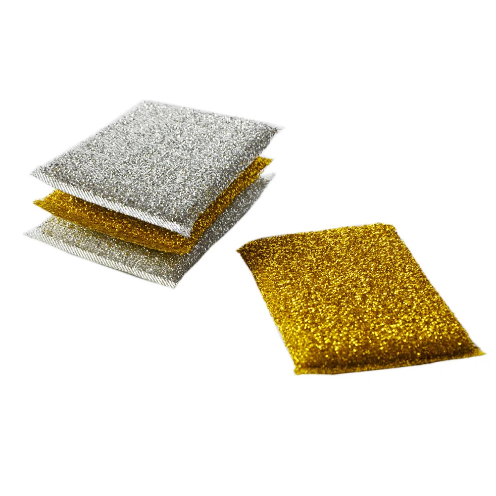 

Cleaning Sponge Dish Scrub Brush Household Scouring Pad Dishwashing Sponge Cleaning Pad Sponge Cloth For Home Kitchen