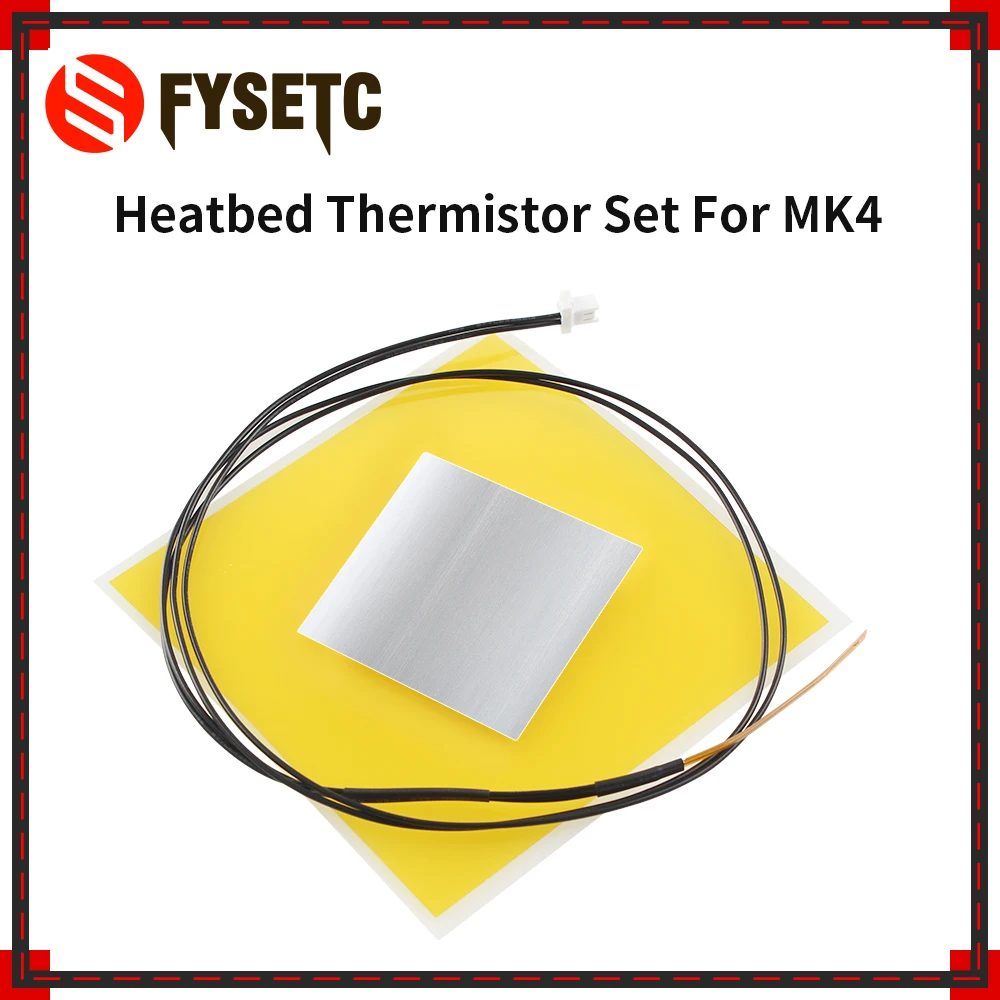 Per Prusa Mk4 Termistore Termistore Termistore Hotend Ntc 100K Stampante Termica 3D Accessori Parti Mk4 Heizbett-Termistore