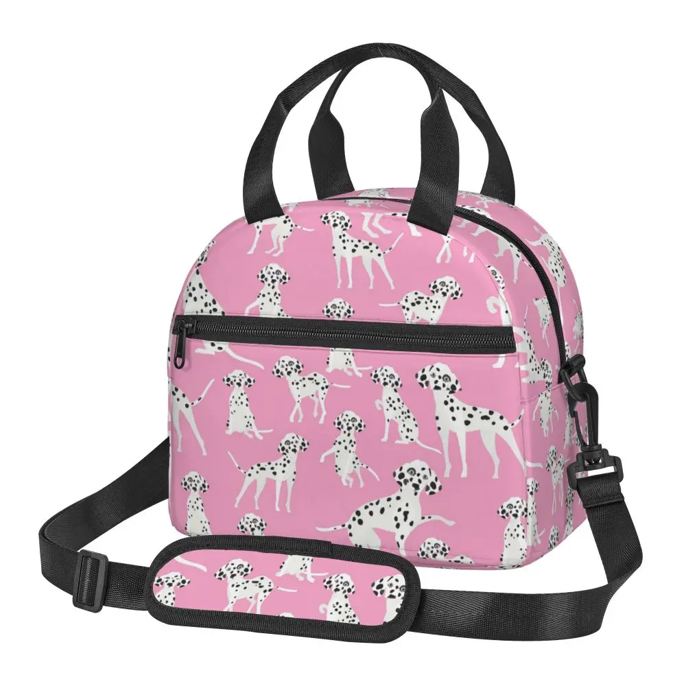 dalmatian-dog-lunch-bag-insulated-tote-for-women-work-picnic
