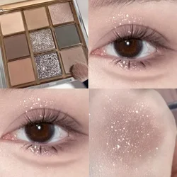 Dark Punk Smoked Eyeshadow Palette - 9 - Color Matte & Shimmer Collection (04)