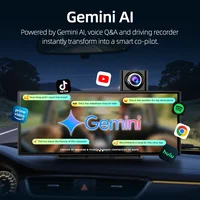 Imagebon P70 Plus 11,4" Android 15 8 cœurs 4+64G DVR Triple caméra Carplay Écran partagé Enregistreur vidéo YouTube Caméra embarquée IA 4