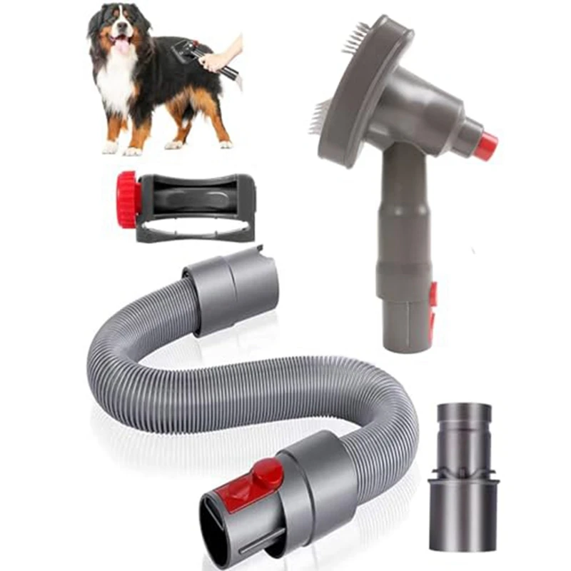 Set Di Spazzole Per Cani Da Sposo Per Cani A Pelo Medio E Lungo Per Dyson V6, V7, V8, V10, V11, V12 V15 Strumento Per La Cura Degli Animali Sottovuoto