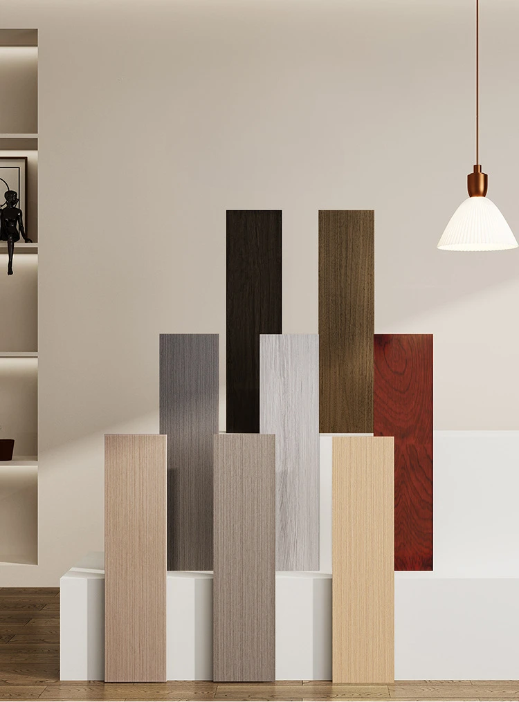 Description Picture 2 of itemWood grain baseboard pvc self-adhesive baseboard waistline waterproof and moisture-proof tile sticker