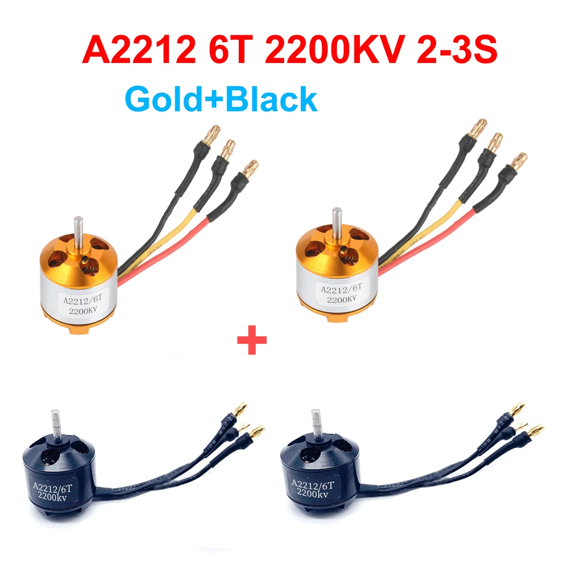 4 Teile/satz A2212 2212 2450KV 2200KV 1400KV 1000KV 930KV Bürstenlosen Motor Für 30A 40A / 40A BLheli ESC für RC Starrflügel Helicopte – Detail 22