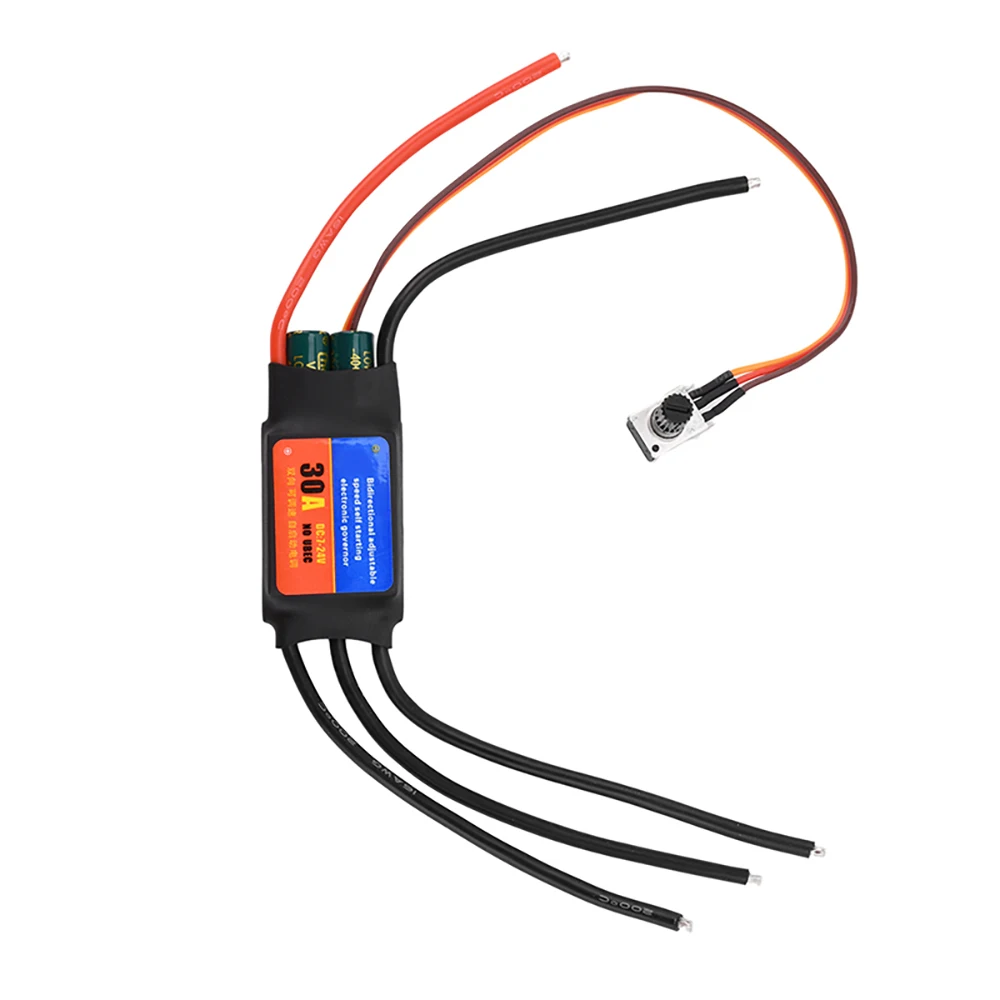 ESC 30A 60A Brushless Bidirectionnel Régulateur Vitesse Moteur