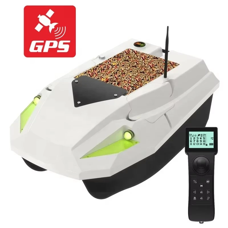 Barco De Cebo Con Control Remoto, Cebo De Pesca Con Control Remoto G Hz Buscador De Peces Rc Barco De Pesca Rc Rendimiento De Alta Gama