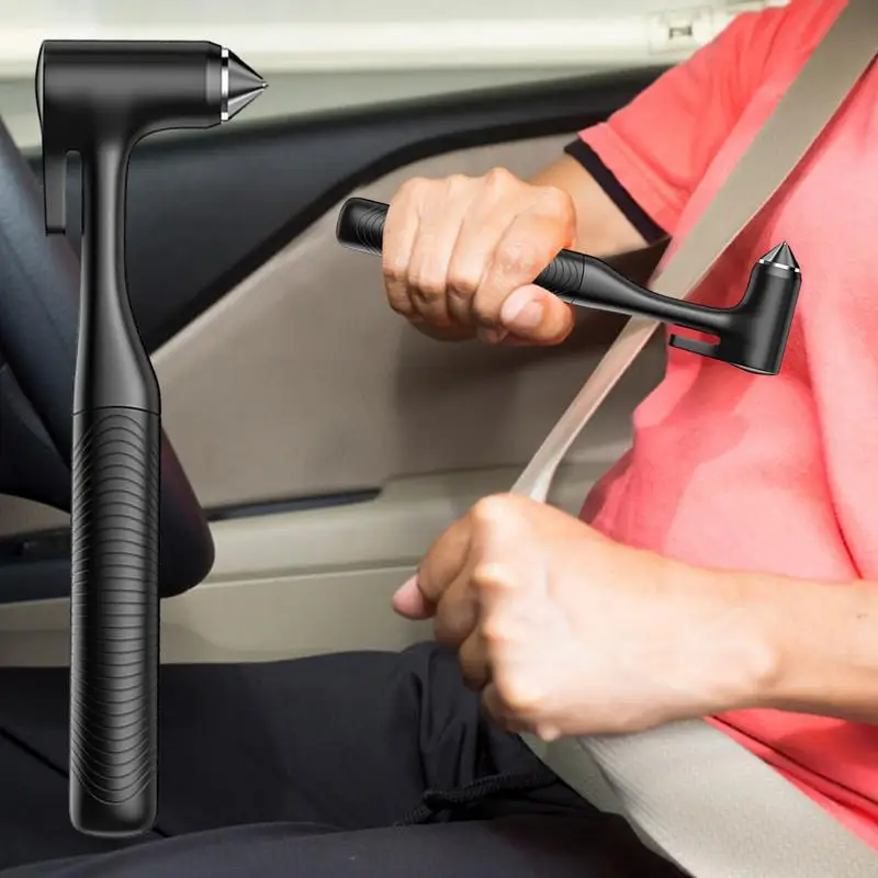 

Car Safety Hammer Automotive Escape Tool Fireproof Safety Car Escape Tool With Seat Belt Cutter Vehicle Survive Accessories