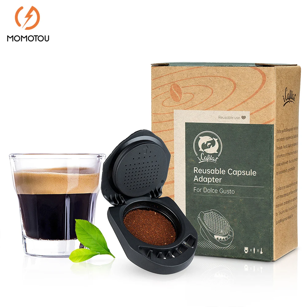 

Household Coffee Capsule Adapter Compatible With Dolce Gusto EDG466/EDG606/KP70 Refillable Coffee Pod Converter Coffee Machine