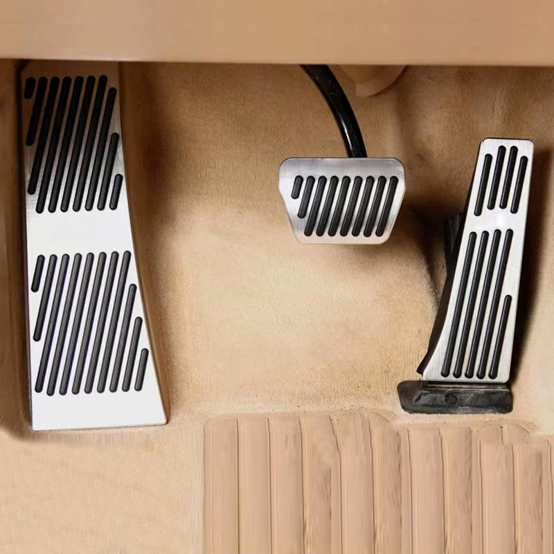 Pedales de aluminio para coche, de reposapiés para Acelerador de Gas y combustible, para BMW IX IX5 2021 2022 2023| | - AliExpress