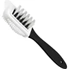 Nylon Suede Nubuck Leather Snow Boots Three-Sided Cleaning Brush Effective Stain Removal and Care 2