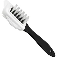 Nylon Suede Nubuck Leather Snow Boots Three-Sided Cleaning Brush Effective Stain Removal and Care 2
