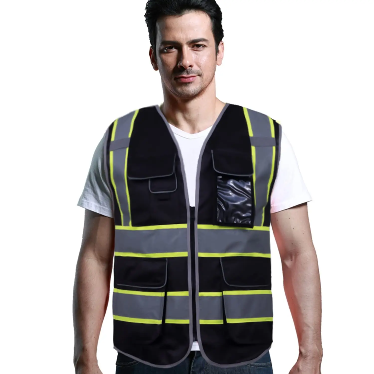 Reflective safety jacket Reflective safety vest Reflective Safety Vest XXXL Motorcycle Jacket For Men Woman