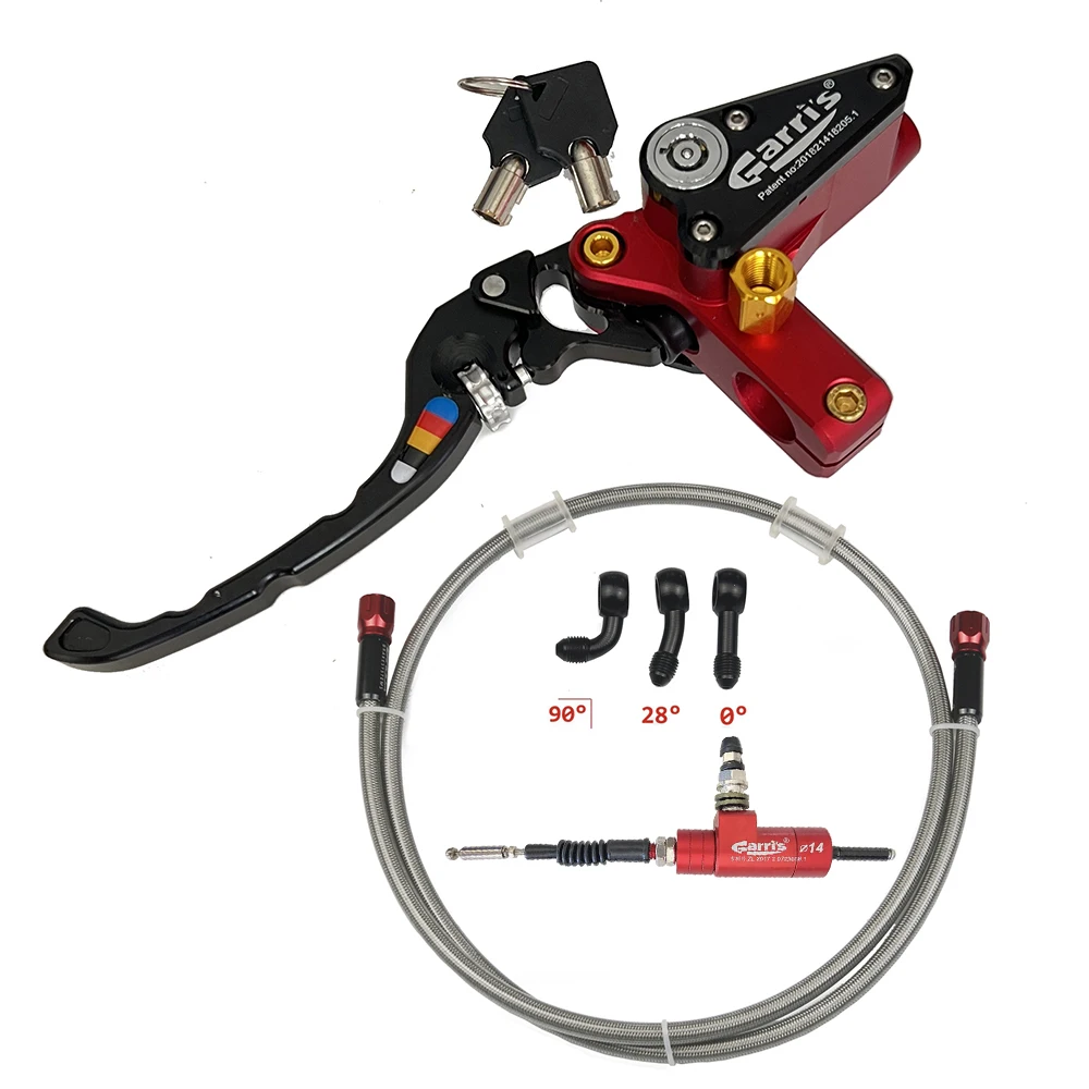 125250ccMotorcycleCNCHydraulicClutchKitLeverMasterCylinder78