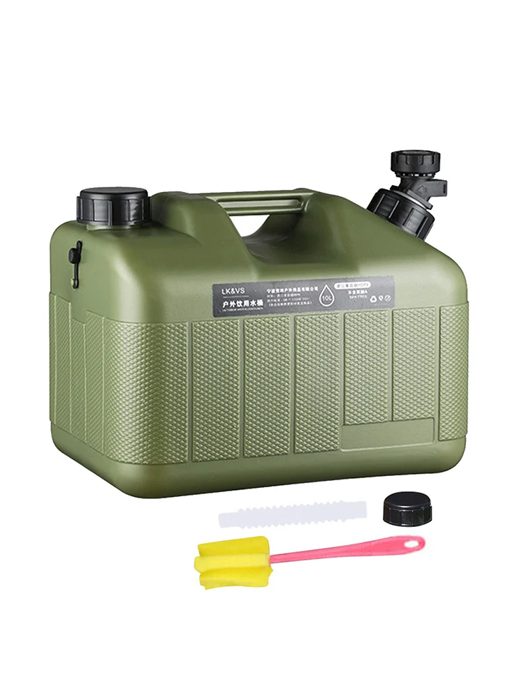 

Outdoor Bucket Portable Large-caliber Water Canister for Camping