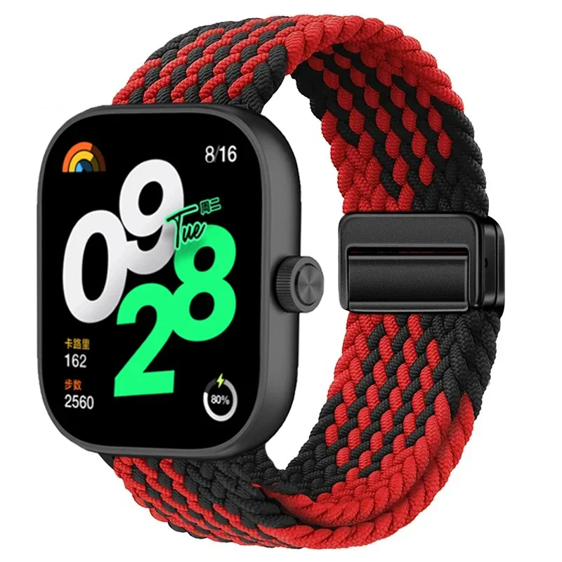 Adjustable Braided Solo Loop Nylon Bracelet Watchband Strap