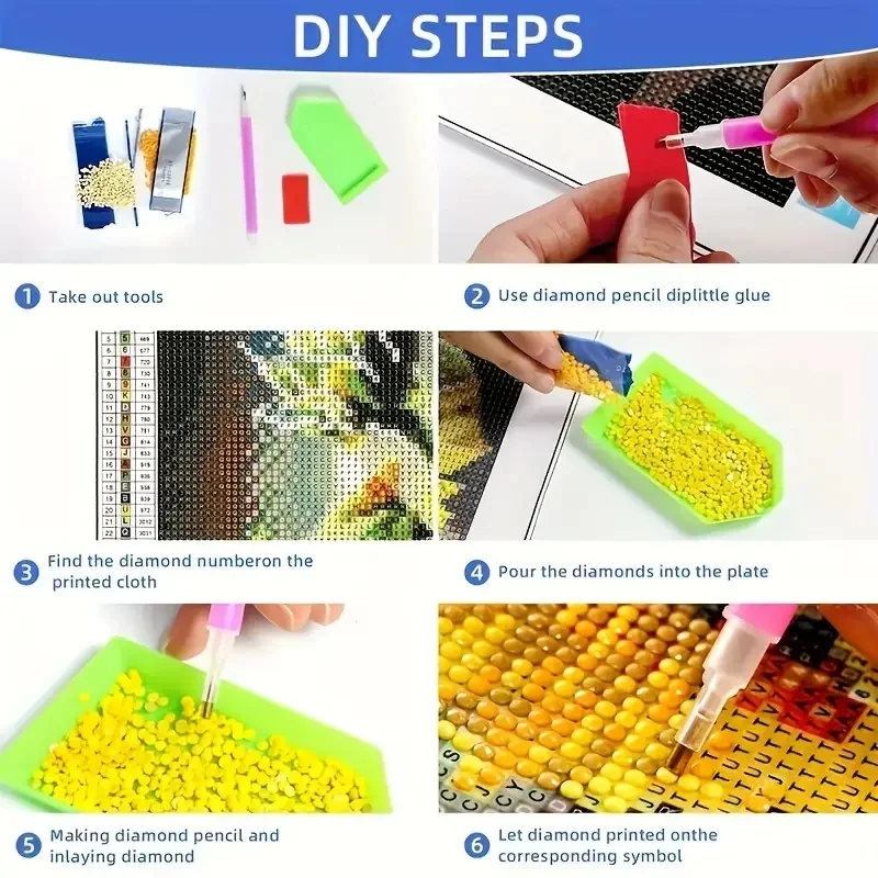 요정과 악마 사이의 사랑 DIY 다이아몬드 페인팅 키트 5D 다이아몬드 자수 모자이크 유화 홈 인테리어 핸드 선물