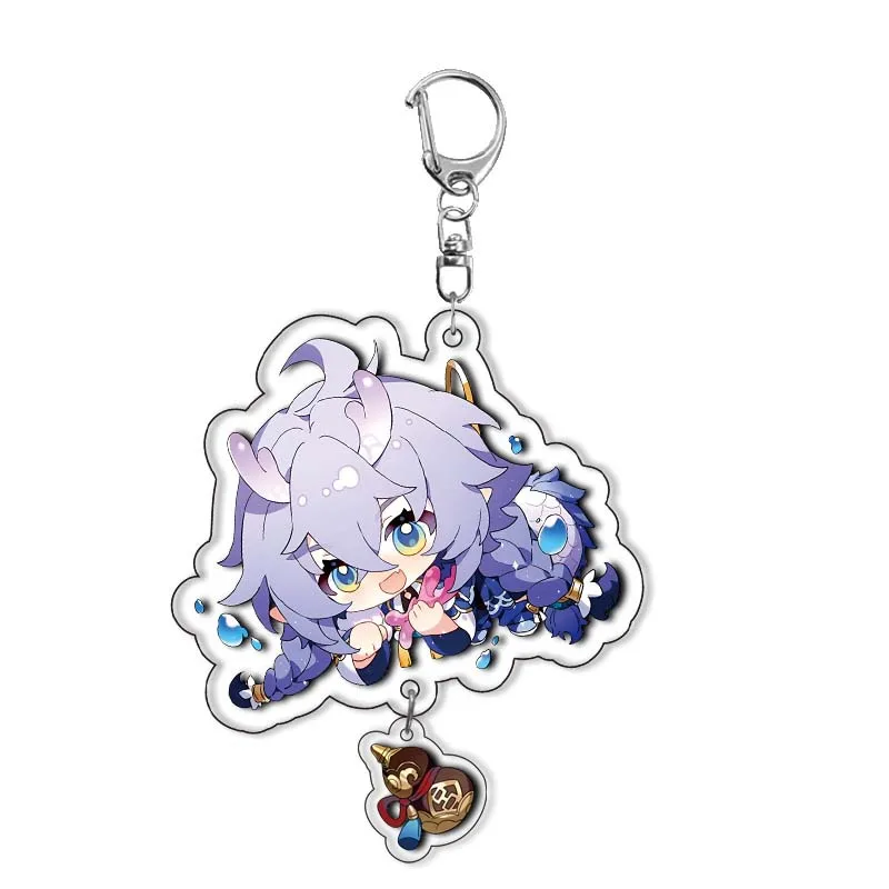 Honkai: Star Rail Silber Wolf Jing Yuan Asta Yanqing Cosplay Zubehör Anime Spiel Abzeichen Schlüsselanhänger Anhänger Cartoon Kostüm Prop – Detail 4