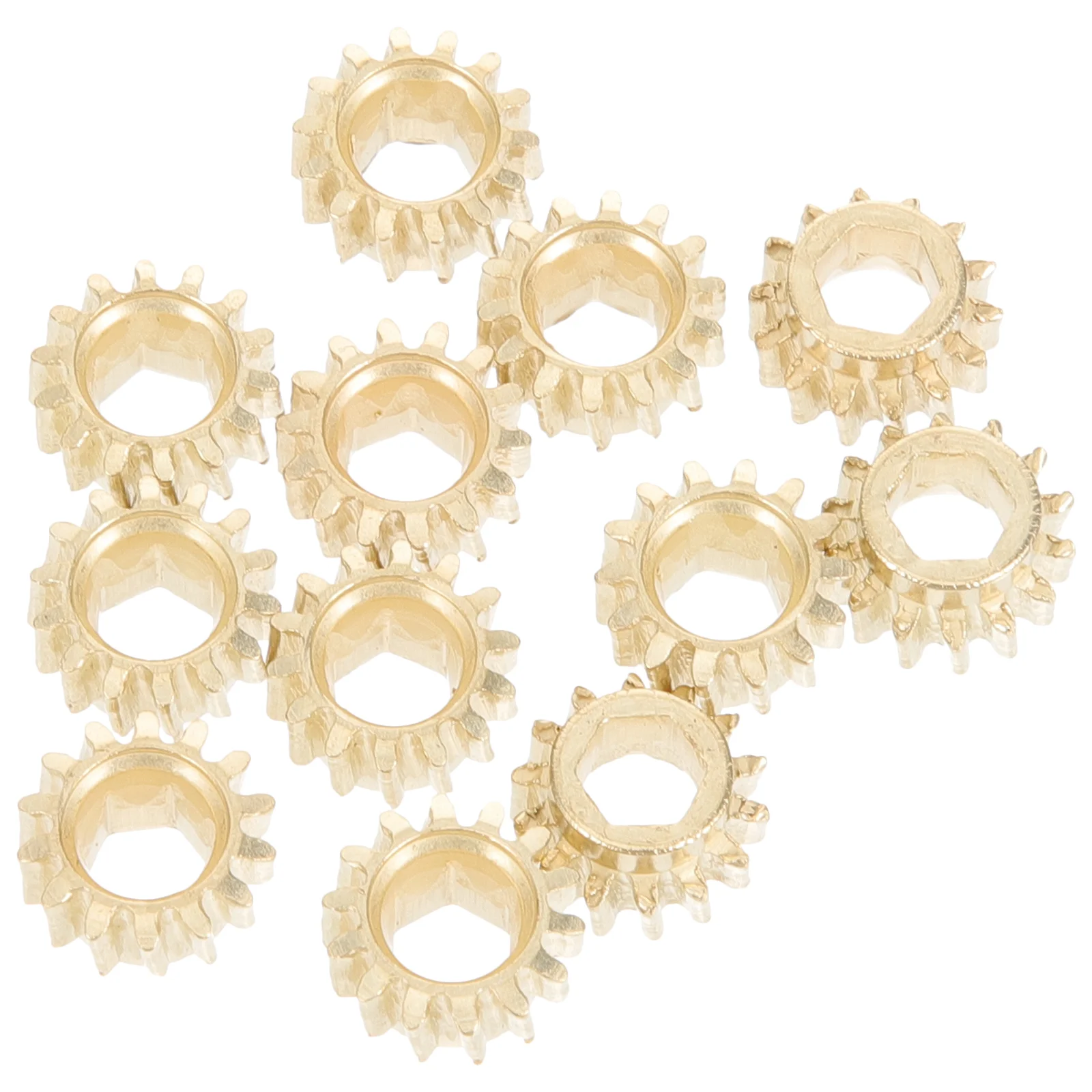 

12 Pcs Gear Guitar Hex Electric Knobs Head Tuner Gears Metal Tuning Peg Buttons