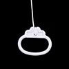 Pull String Cord Music Box White Baby Infant Kids Bed Bell Rattle Toy Gifts New Parts Accessories for Children Brahms Lullaby 6
