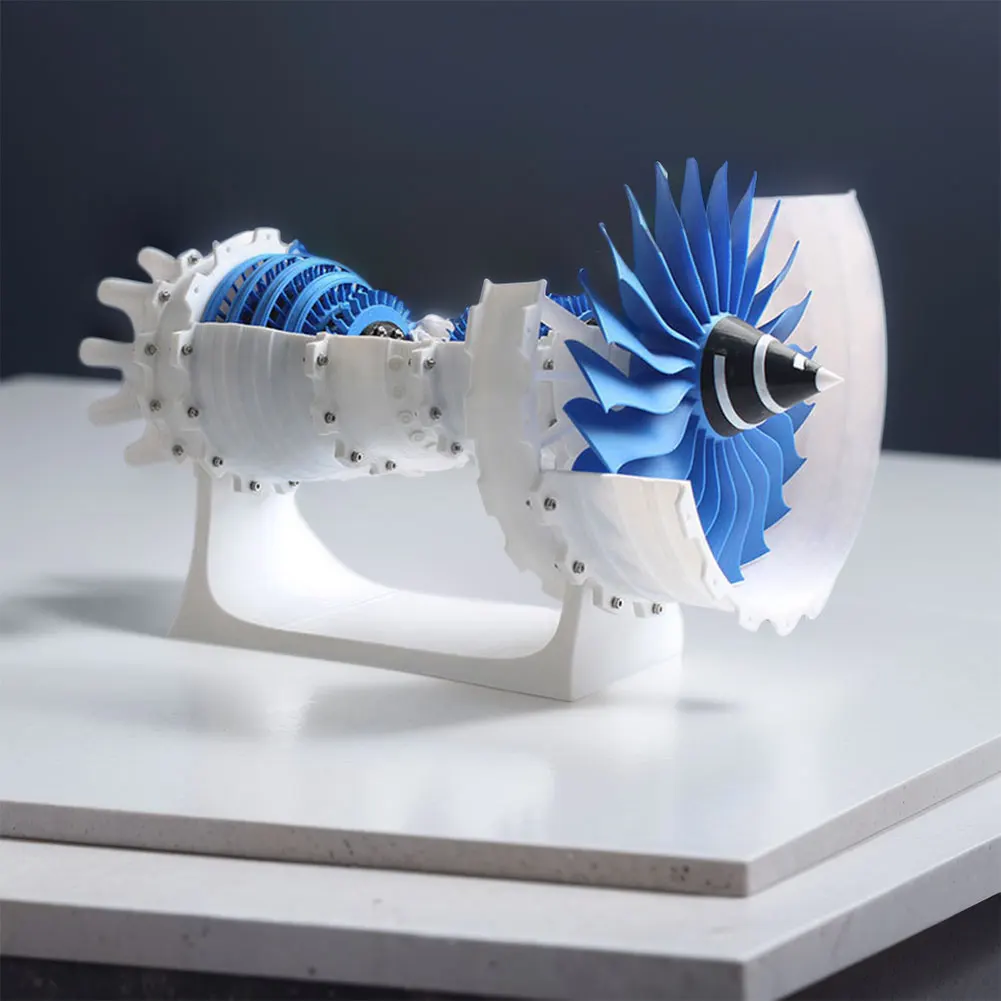 Bambu Lab 3D 프린터 하드웨어 키트, 항공 엔진 액세서리, 창의적인 모델